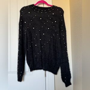 Pink Lily Pearl Sweater